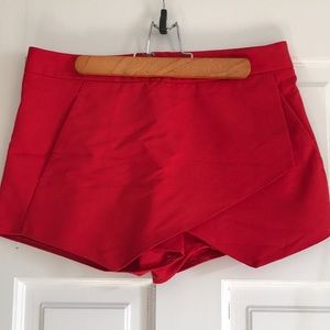 Express Red Skort
